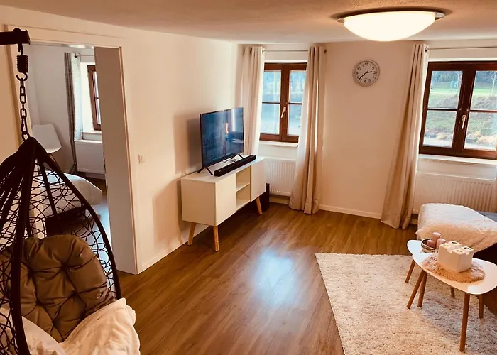 Cozy&modern &Netflix Wohnung mit Blick ins Grüne